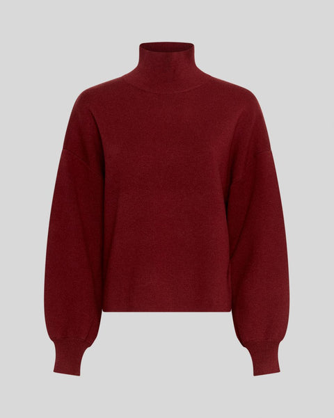 Mercy East Pullover Burgunder