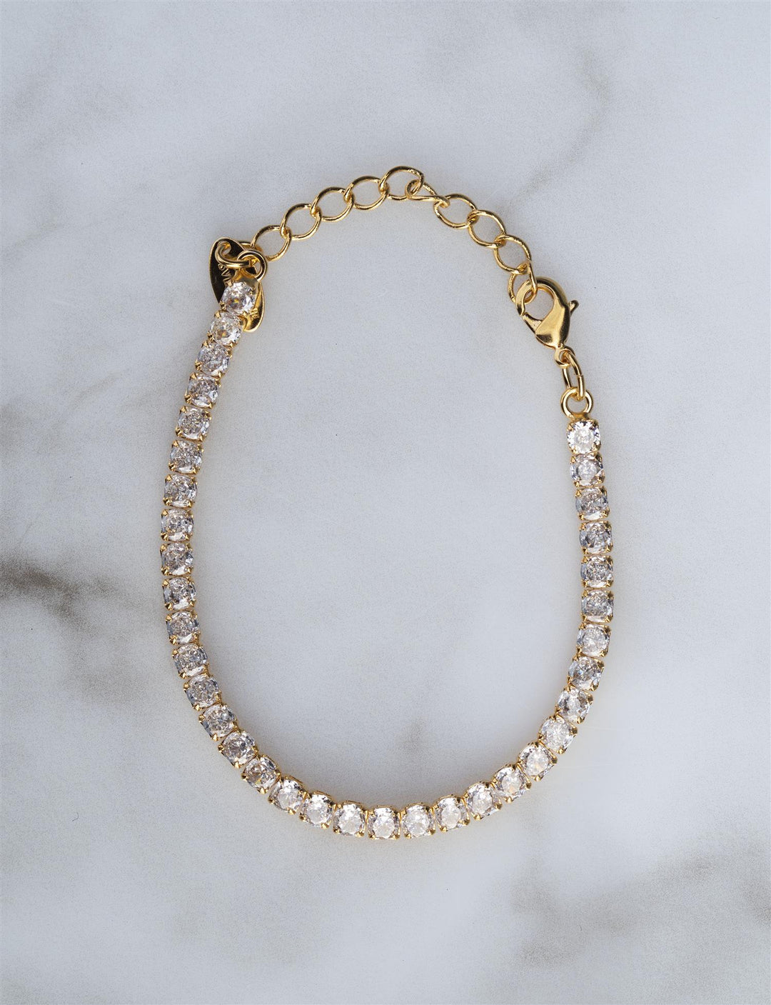 Zara bracelet gold crystal Cold Crystal