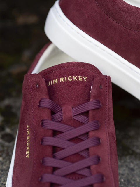 Spin Suede Burgunder