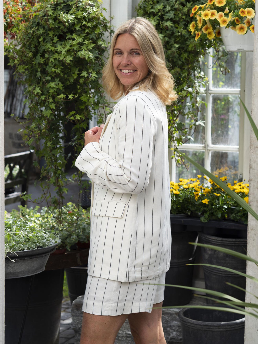 Alivia Blazer Striper