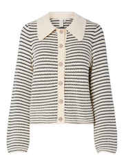 Fanto Knit Cardigan Striper