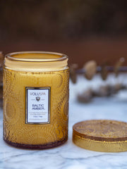 Smal Jar Baltic Amber Oransje