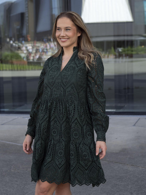 Holi Ls Dress Grønn