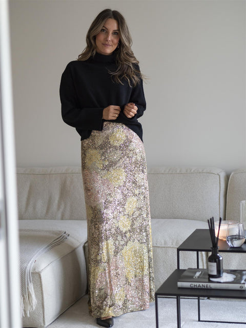 Sequins Skirt Blomstrete