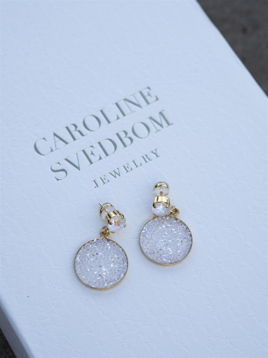 Chloe Earrings Hvit