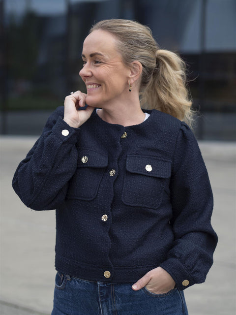 Josephine Jacket Mørkeblå