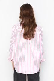 Bibi Stripe Shirt Hvit/Rød