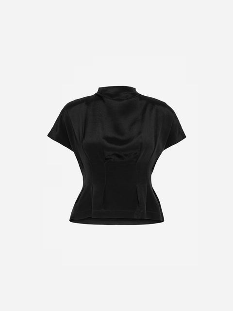 June Blouse Sort