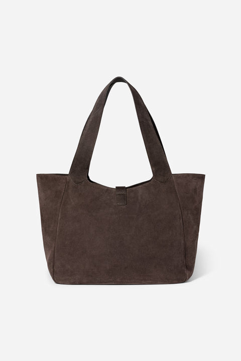 Lucille Tote Bag Large Brun