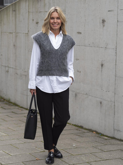 Camryn Knit Vest Grå