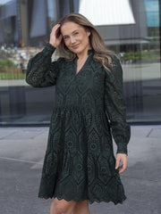 Holi Ls Dress Grønn