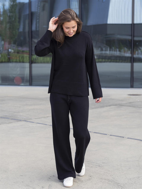Babette Pullover Sort