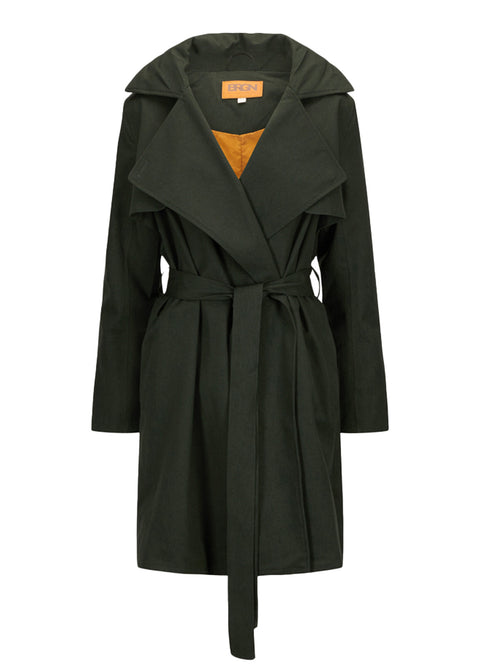 Yrèn Coat Grønn