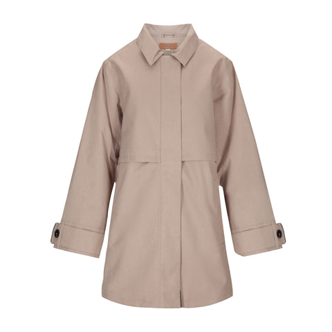 Havbris Coat Taupe