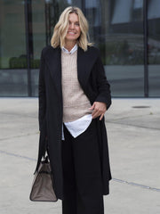 Rosa Wool Coat Sort