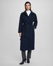 Keola secilia Wool Coat Marine