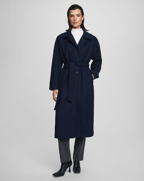 Keola secilia Wool Coat Marine