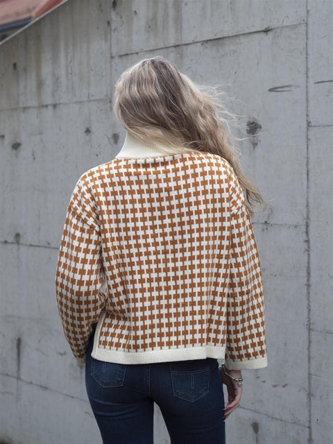 Amaria Zip Pullover Striper