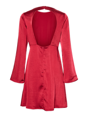 Vima open back dress Rød