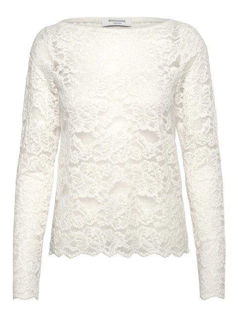 Dania Lace Boatnec Off-White