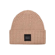 W Chunky Rib Beanie Putty