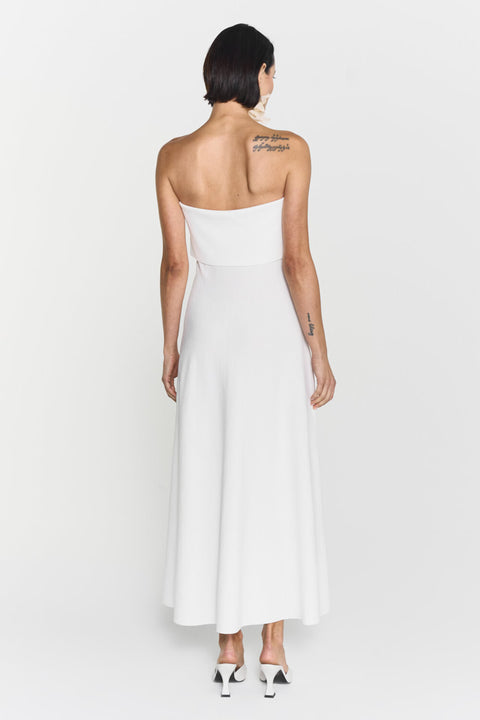 Clementina midi Dress Off-White
