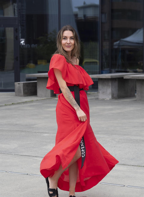 Molly Dress Rød