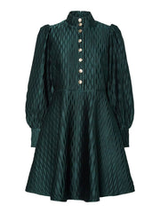 Ripple LS Dress Grønn