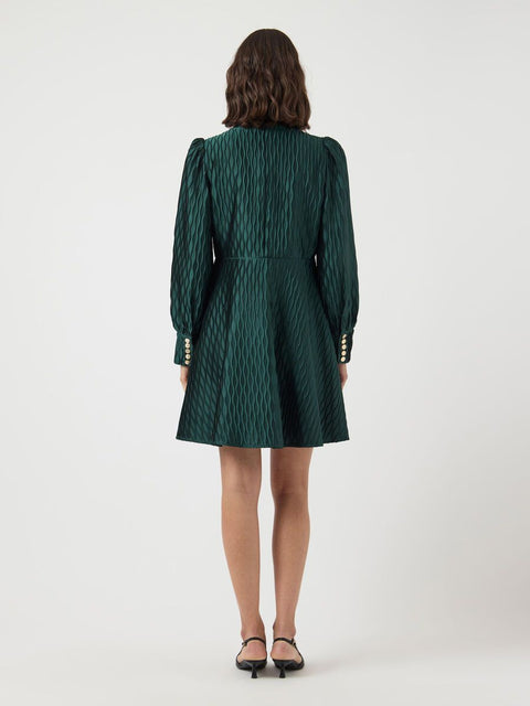 Ripple LS Dress Grønn