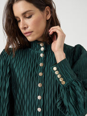 Ripple LS Dress Grønn