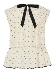Dobby Topp Beige