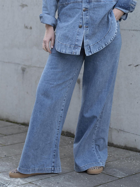 Jeccy Jeans Lysblå