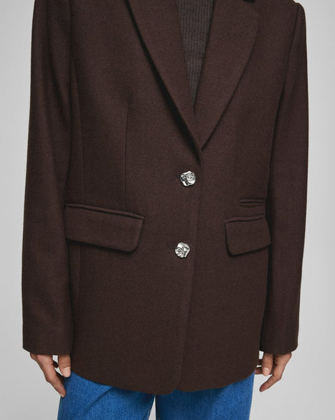 Eliot Loose Blazer Brun