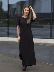 Cassia 2/4 ankle dress Sort