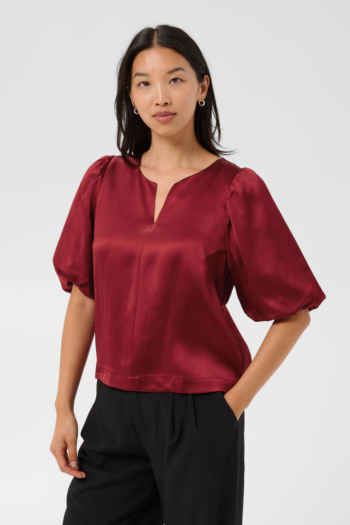 Dunja Blouse Rød