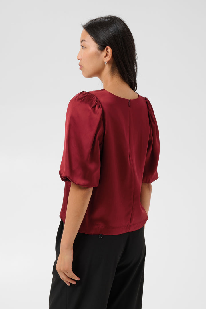 Dunja Blouse Rød