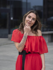 Molly Dress Rød