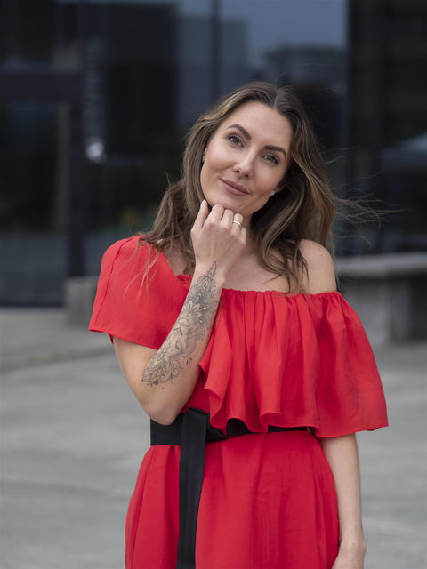 Molly Dress Rød