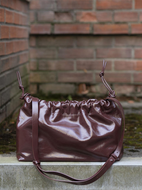 Lacque Leather Bag