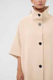 Hollyn Cape Jacket Offwhite