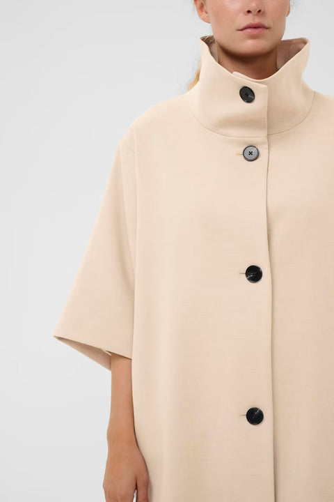 Hollyn Cape Jacket Offwhite