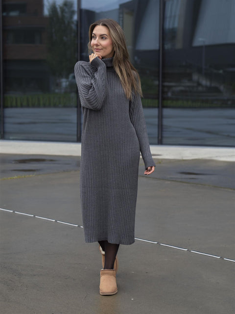 Mavi knit dress Grå