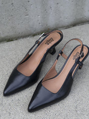 New York Slingback Heels Sort