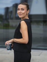 Nichelle Waistcoat Sort