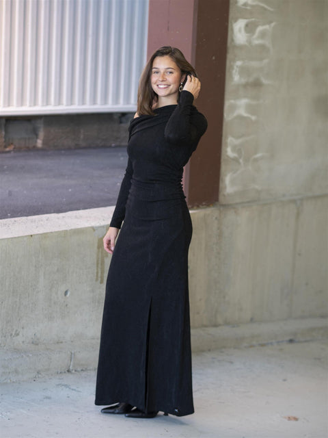 Yen Off Shoulder Long dress Sort