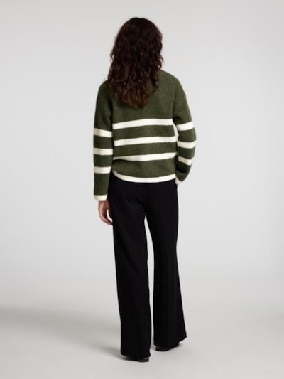 Maline LS Half Zip Grønn