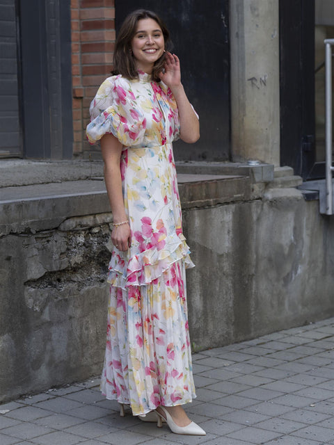 Chiffon Tieback Gown Mønster