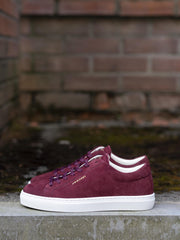 Spin Suede Burgunder