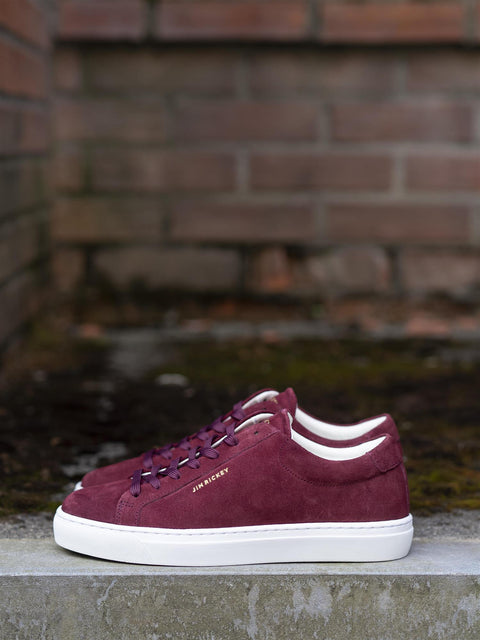 Spin Suede Burgunder