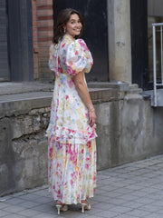 Chiffon Tieback Gown Mønster